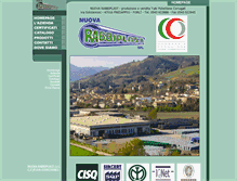 Tablet Screenshot of nuovarabbiplast.com
